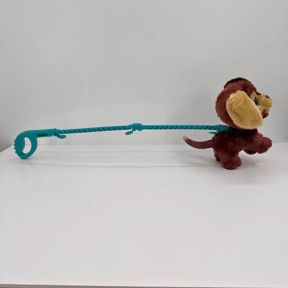 FurReal Puppy‎ Dog Walkalots Leash Big Wags Brown Plush Interactive Toy Hasbro